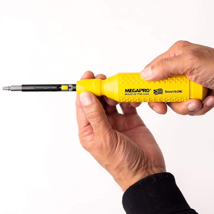 Megapro 151SL44-C 15-in-1 ShaftLok Driver, Yellow : Amazon